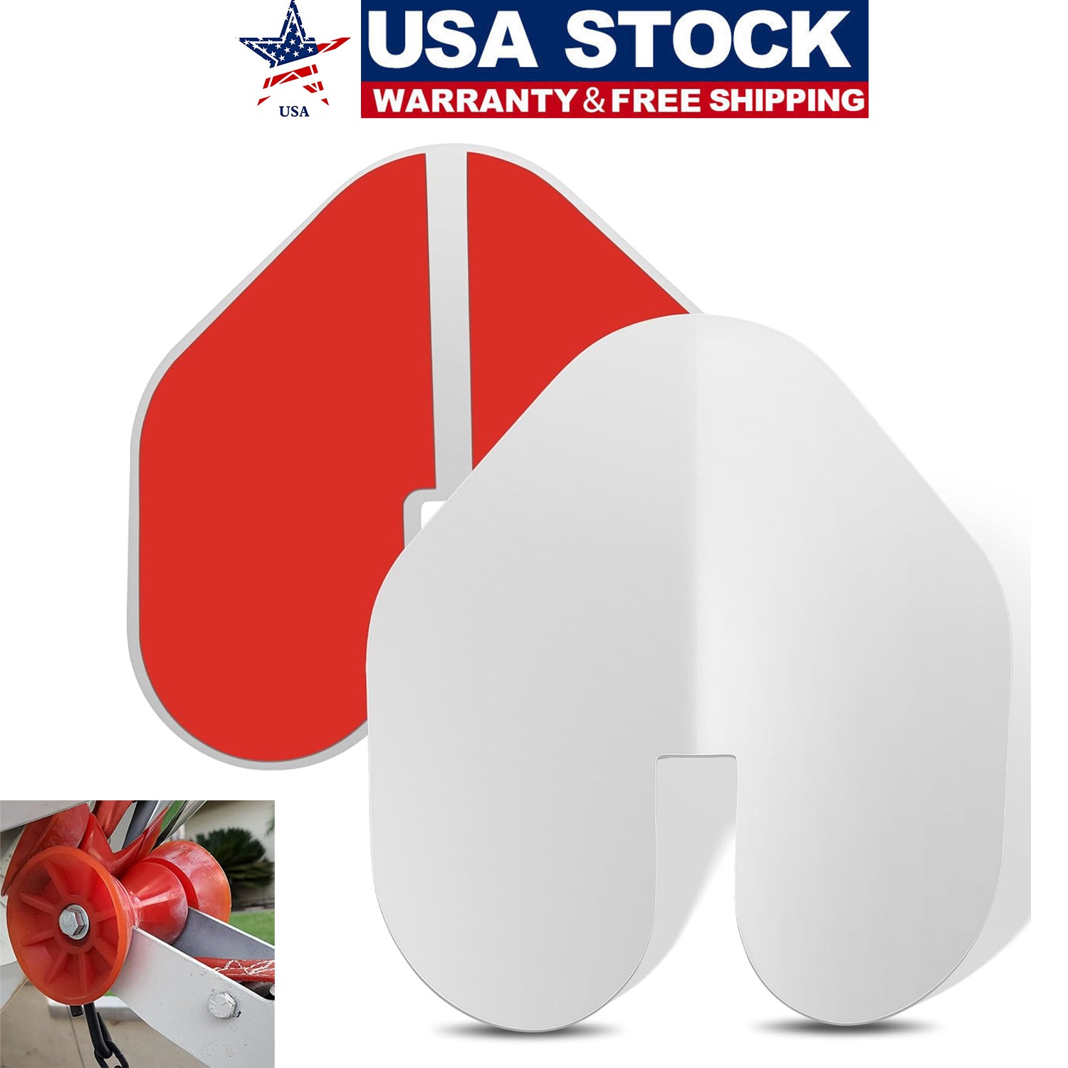 Bow Guard Xl Notched 80638 Stainless Steel Boat Bow Protector 9 x 8.75 Inch