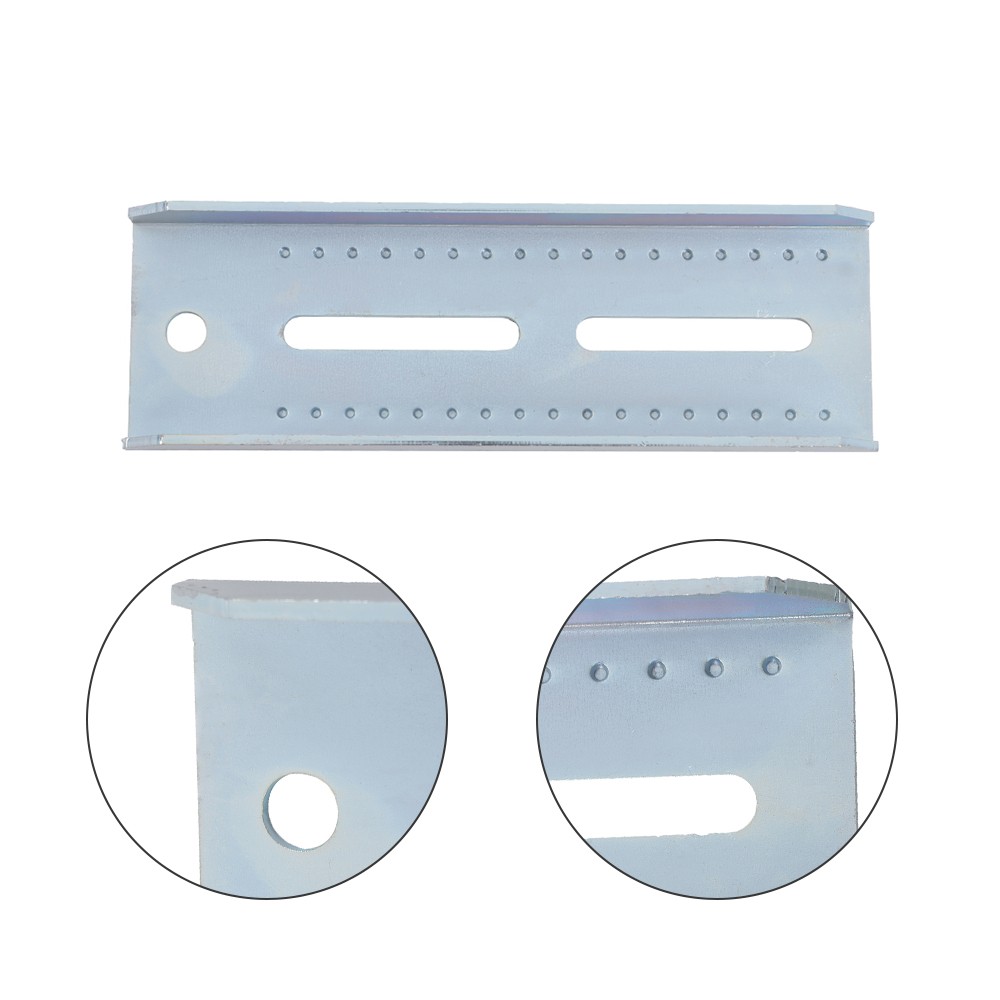 4Pcs 8″ Galvanized Swivel Top Bunk Bracket Kit with Hardware Boat Trailer 2×3