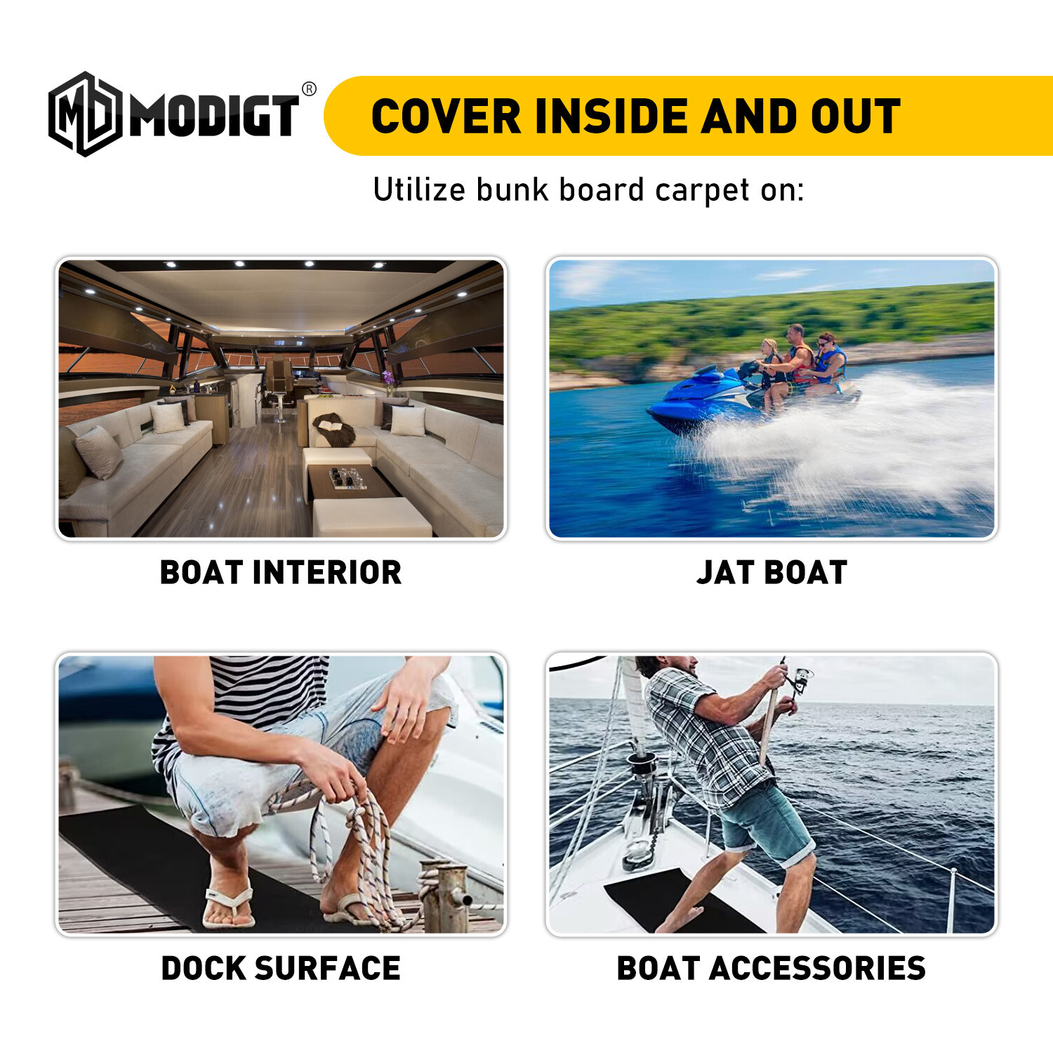 12″ x 157″ BOAT TRAILER CARPET BUNK PLASTIC SLIDE RAIL Poly Glide Pontoon Lift