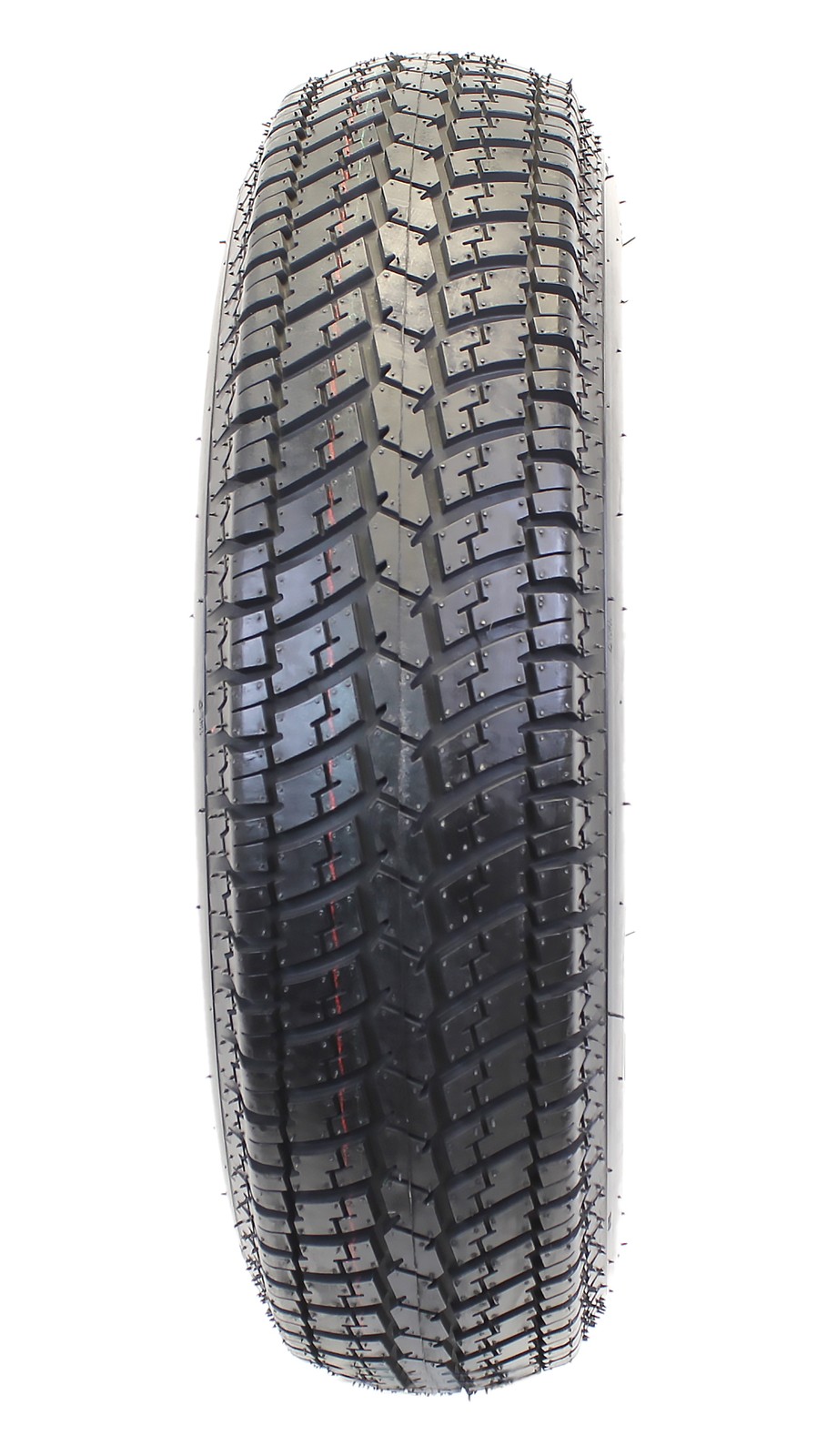 eCustomrim 2-Pack Trailer Tire Black Wheel Modular Rim ST205/75D15 LRC 5 Lug 4.5