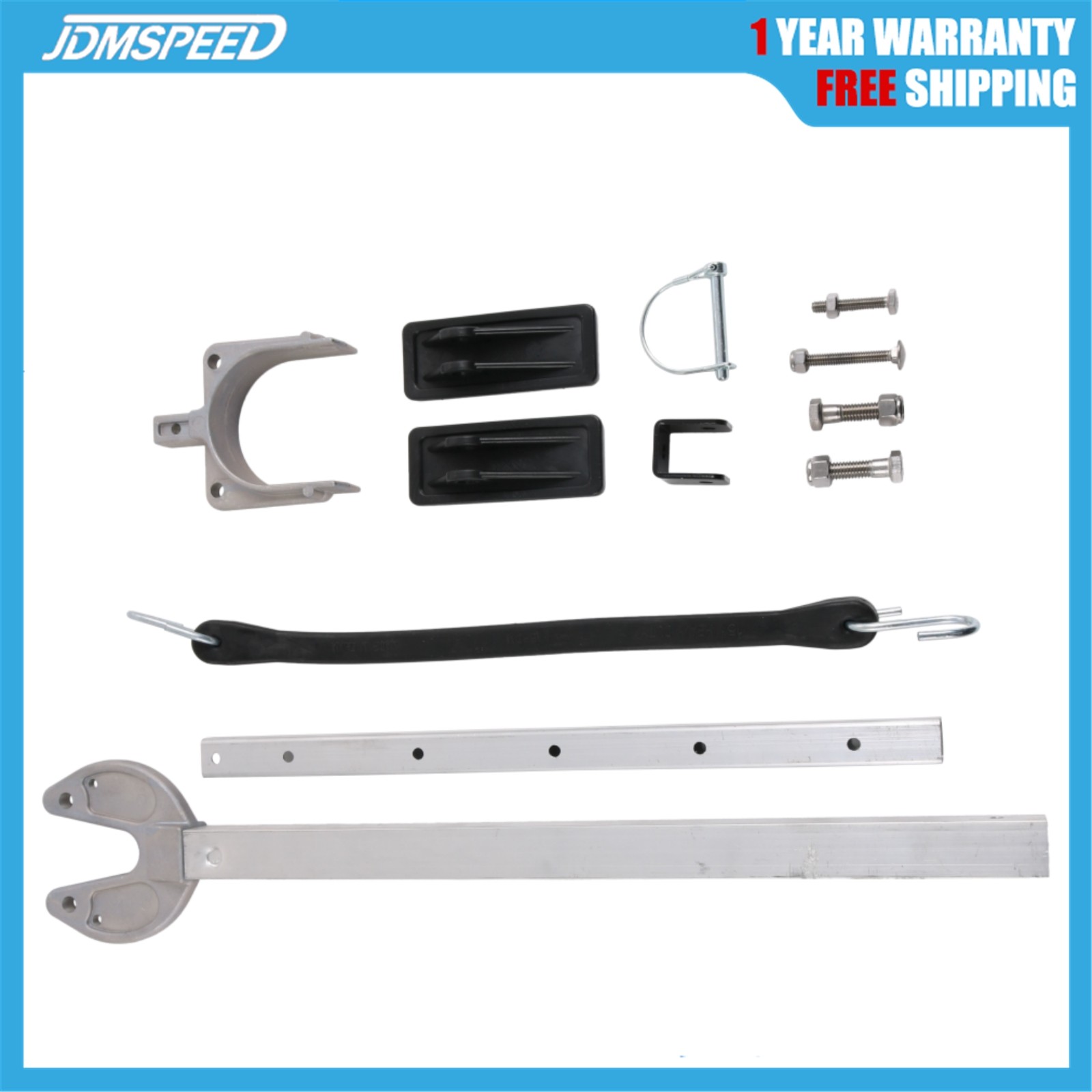 Adjustable Transom Saver, 23-35″, Composite Head Holds Engine 400-RB