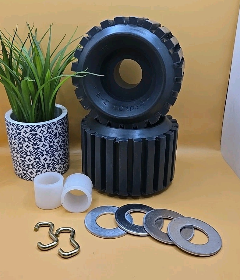 Heavy Duty Boat Trailer Rollers EZ-Loader #28 (Pack of 2) with Accessories – New