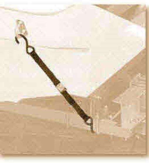 Attwood 15232-7 Transon Tie Down Strap 2″ x 4 Ft