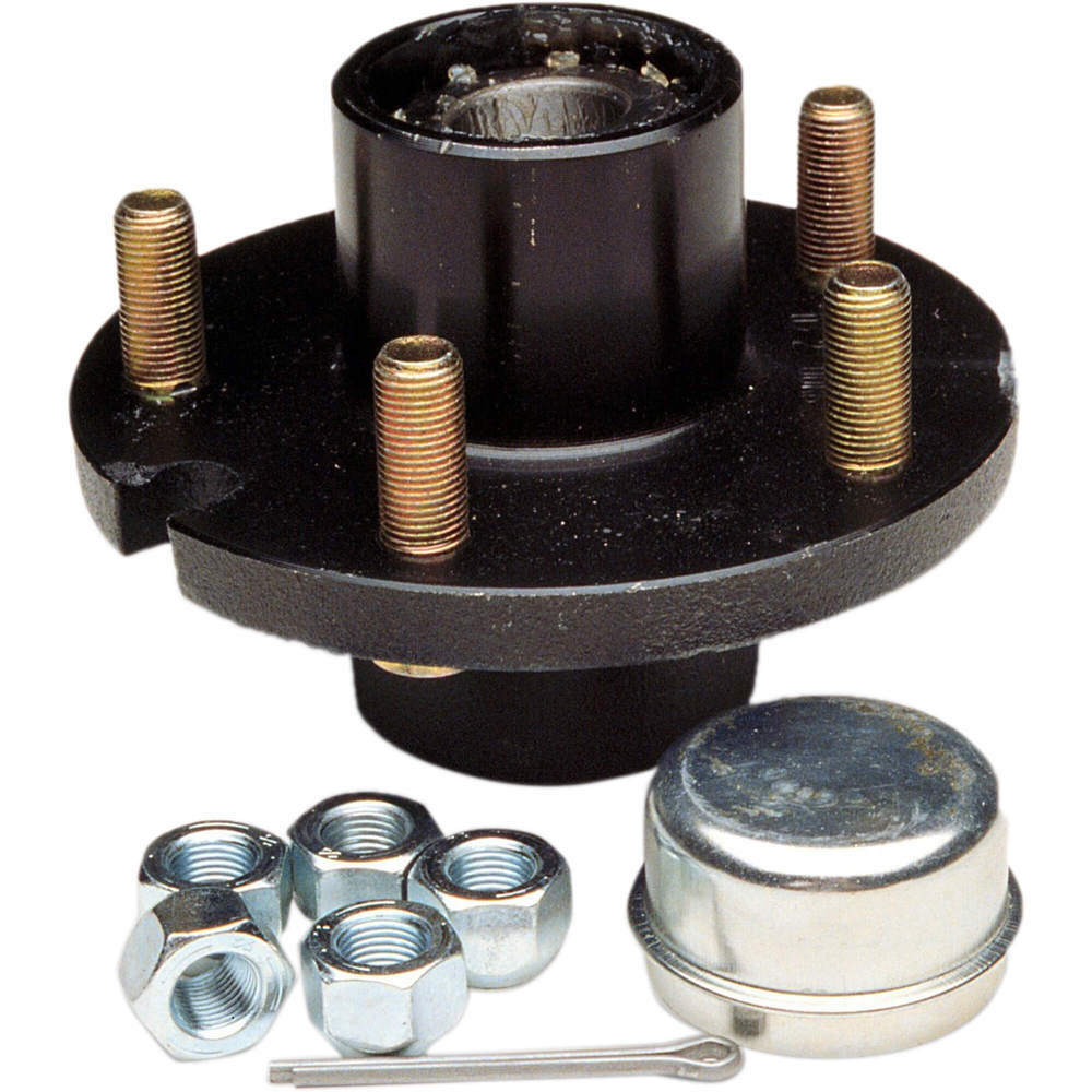 Dexter K08-436-C6 Trailer Hub Assembly 5 on 4.5 in. Stud Centers Tie Down 81090