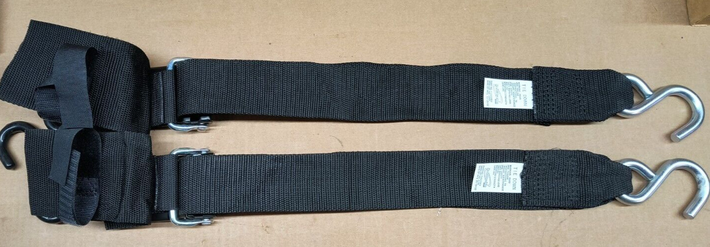 Pair of BoatBuckle Transom Tie Downs 1200# F15239BU