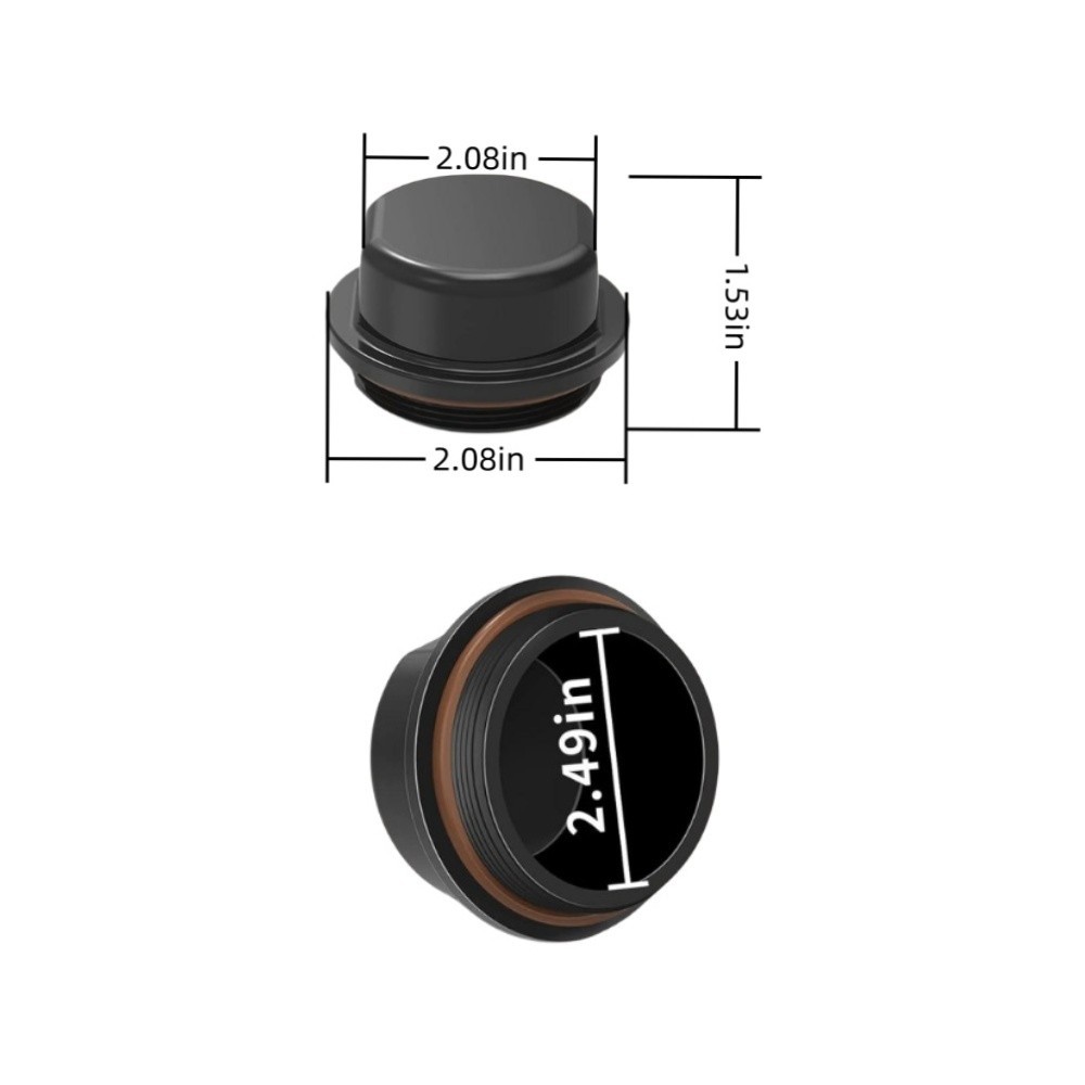 Trailer Bearing Hub Cap for Ranger Trail for Trailer Boat Replace 21-261 4pcs