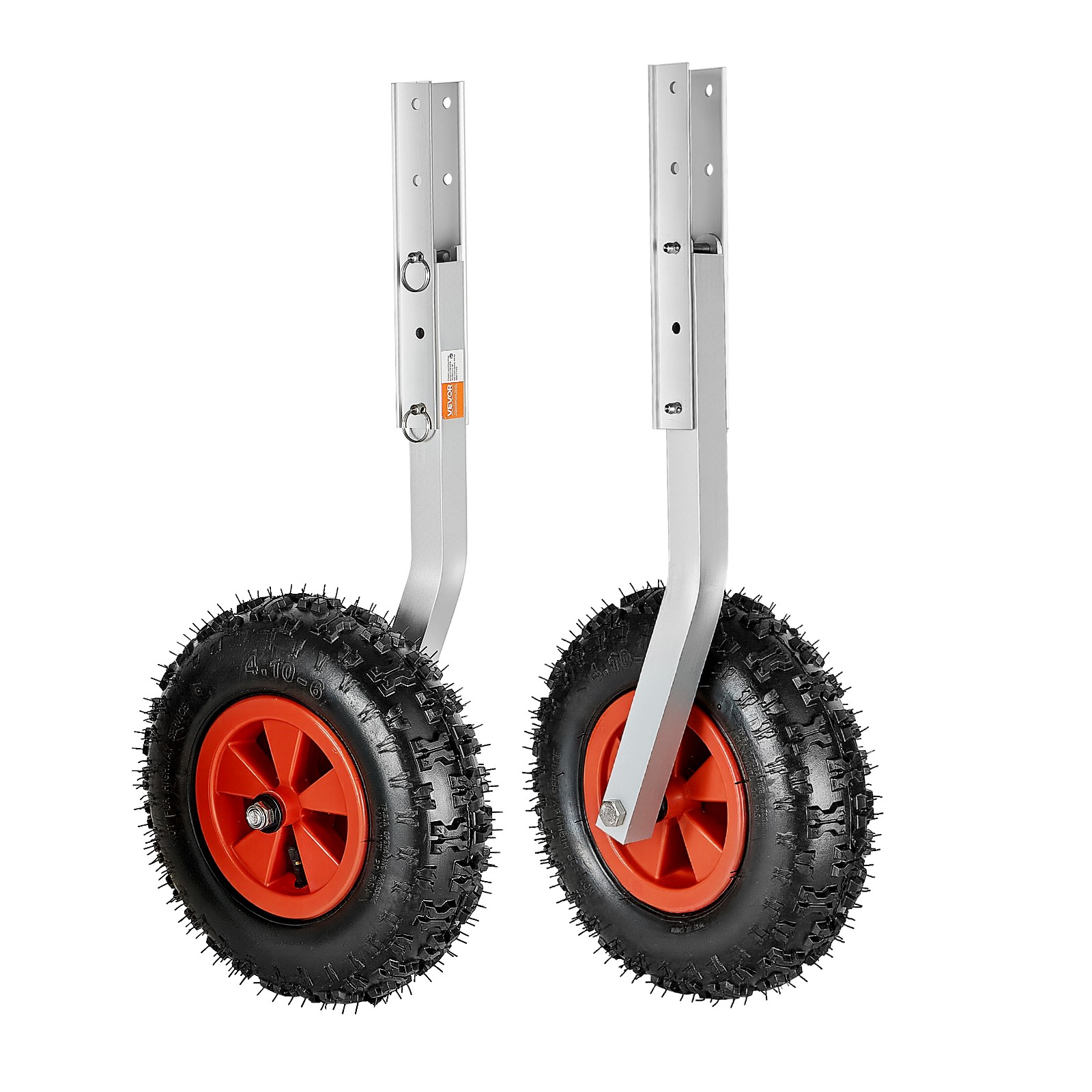 VEVOR Boat Launching Wheels 500lbs 12″ Aluminium Alloy Transom Wheel Rubber Tire