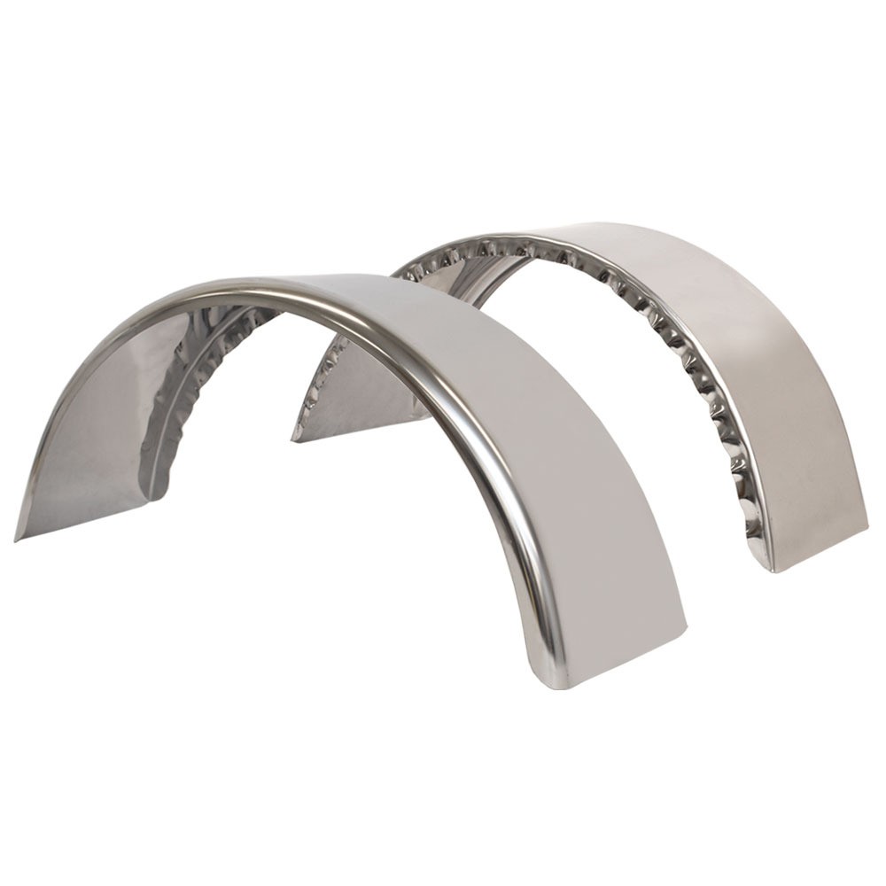 Ranger Boat Trailer Fenders 204126 | 30 Inch Stainless (Pair)