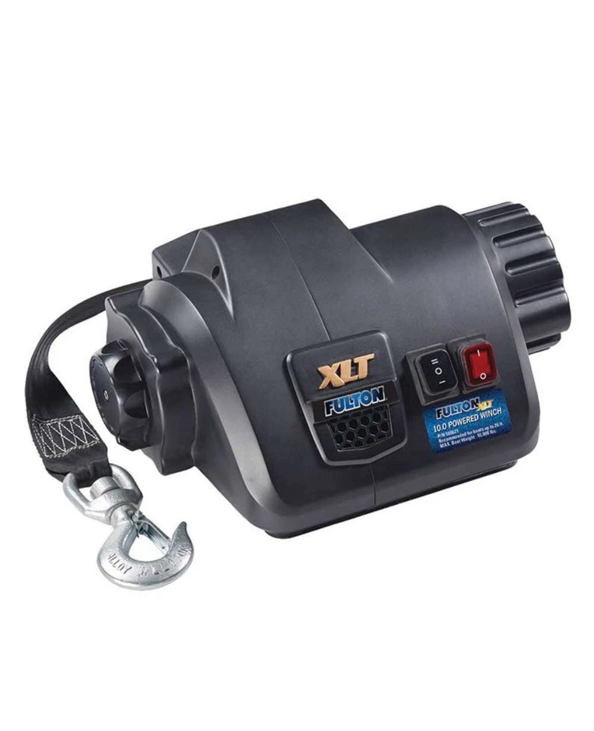 Fulton XLT 10.0 Powered Marine Winch w/Remote f/Boats up to 26 FT 500621