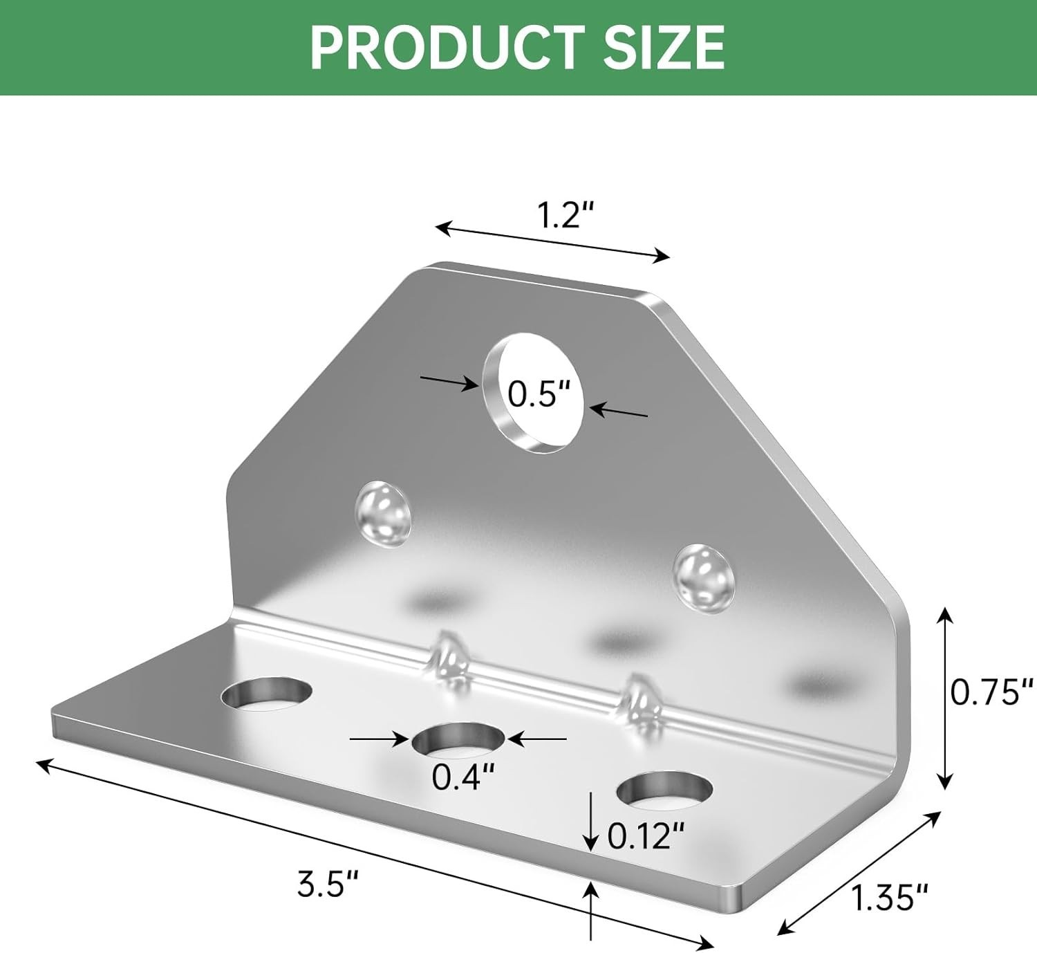 8 PCS Heavy-Duty Galvanized Boat Trailer Bunk Brackets – Anti-Rotation Design