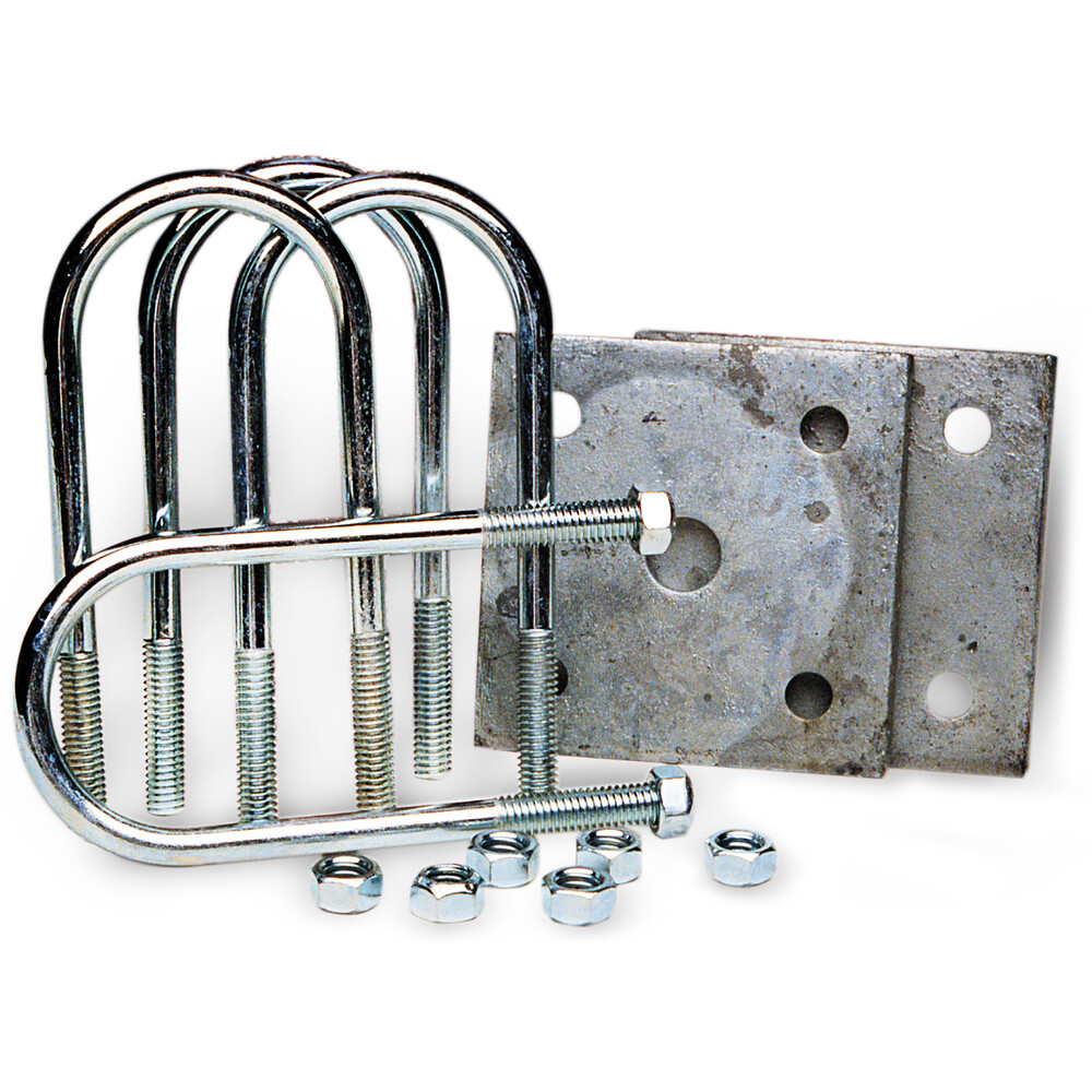 Dexter K71-G01-52 1.9 in. Round Axle Tie Plate Kit Tie Down 81175