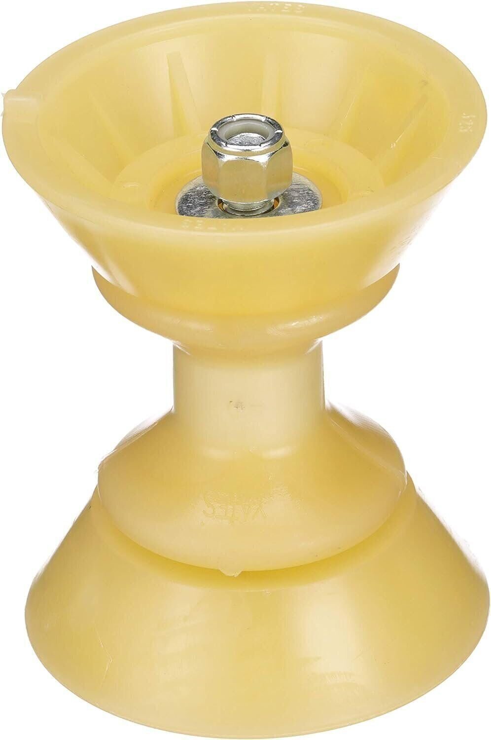 Seachoice Bow Roller w/Bells, 3 in., TPR, Gold, One Size, Yellow
