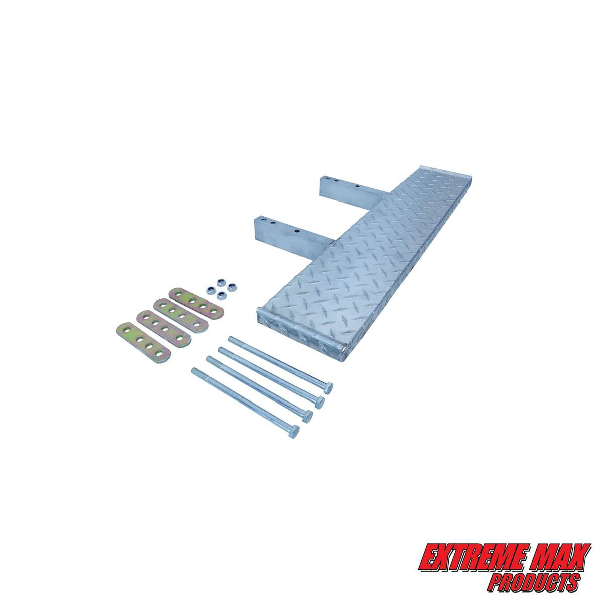 Extreme Max 3006.6862 Heavy-Duty Aluminum Boat Trailer Step – 6″ x 30″
