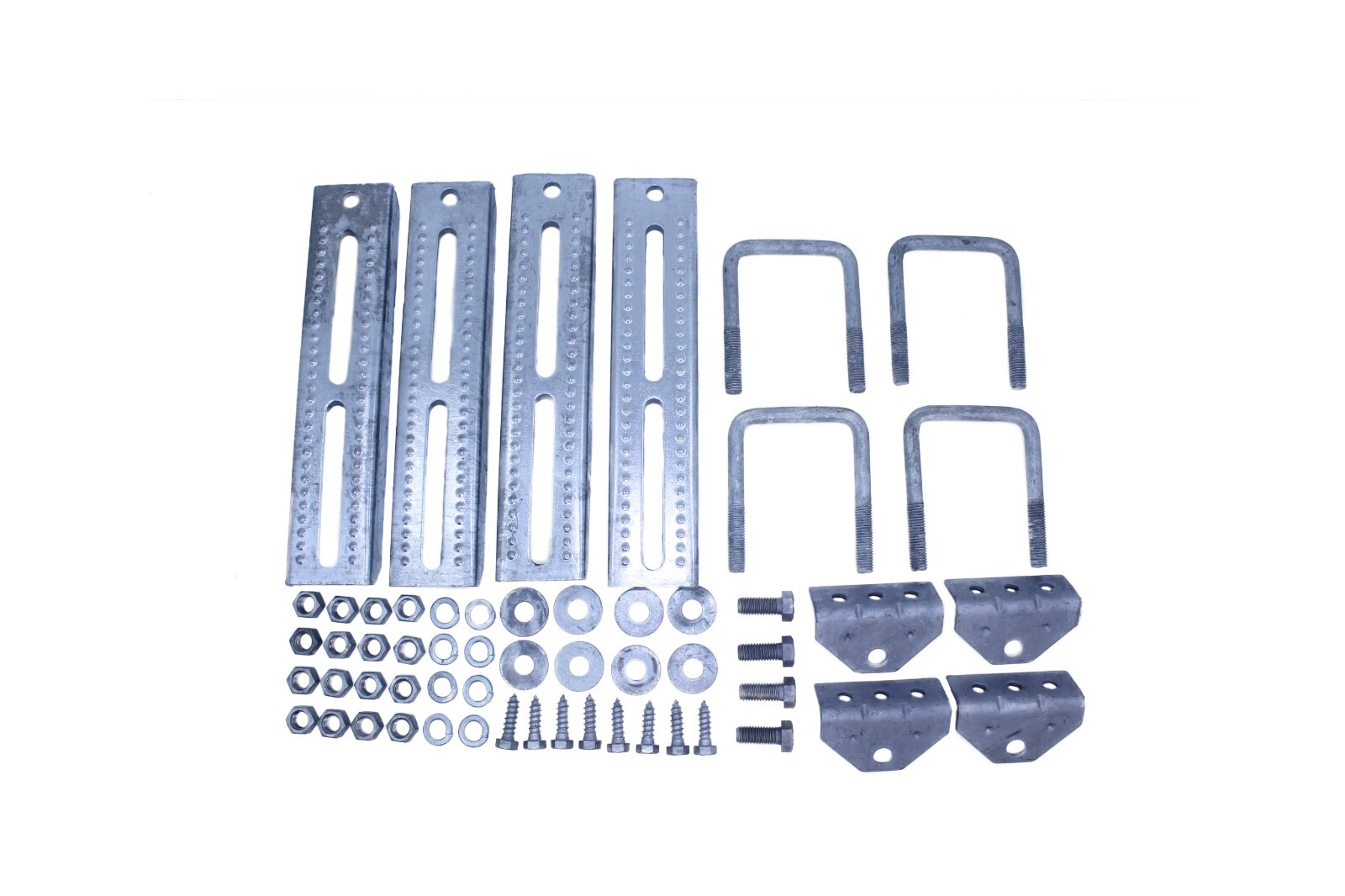 Bunk Bracket kit for Boat Trailer Galvanized- 12 Inch tall – 4 units