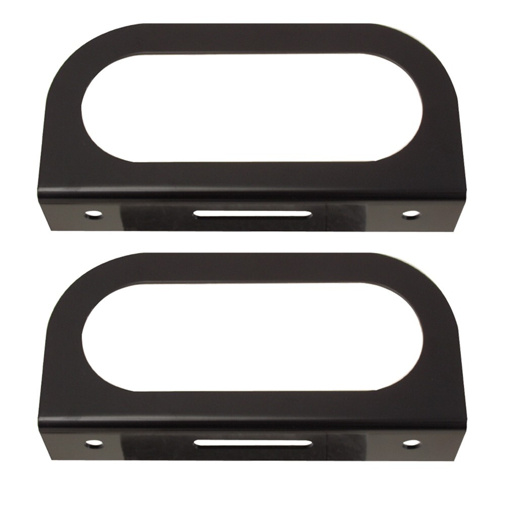Southwest Wheel 2-Pack 6″ Oval Trailer Light Steel Mounting Bracket