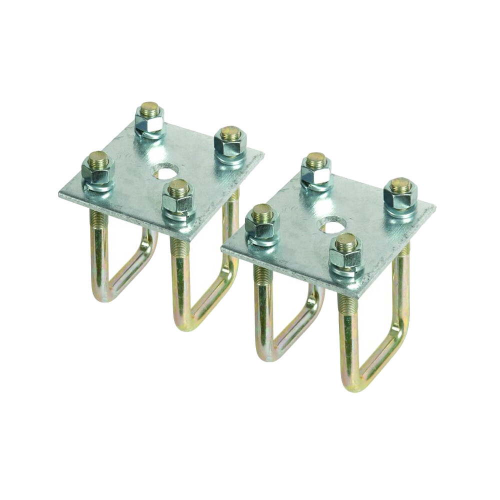 CE Smith 23103 Axle Tie Plate Kit – 2″ Square for Trailers