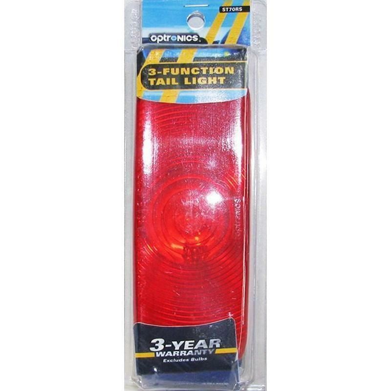 Optronics Sealed Tail Light 6″ Red Oval Replaceme #ST70RS