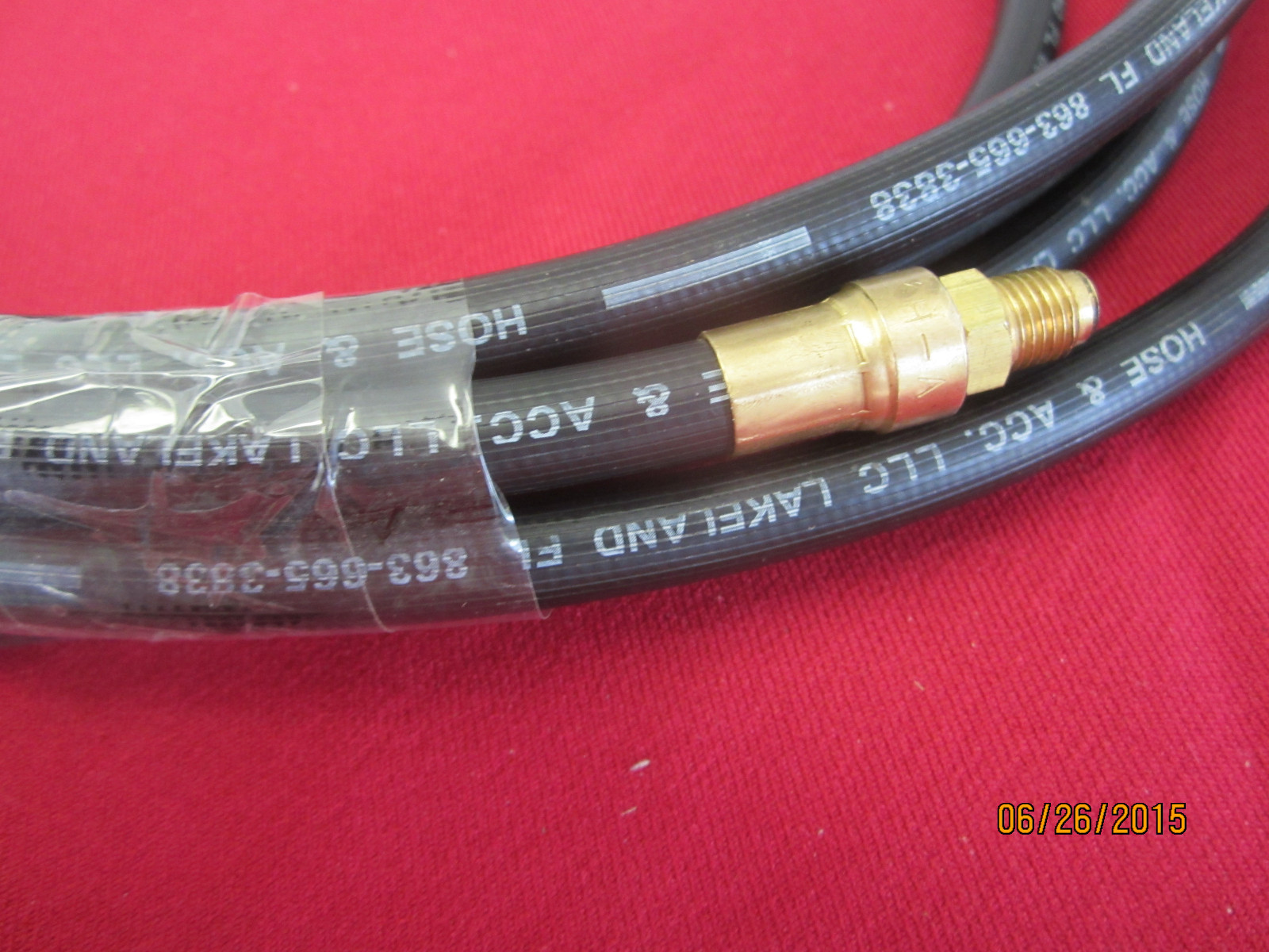 Boat Trailer Hydraulic Brake Hose -DOT- 206″ no P# Comes from Ranger Boat Co.